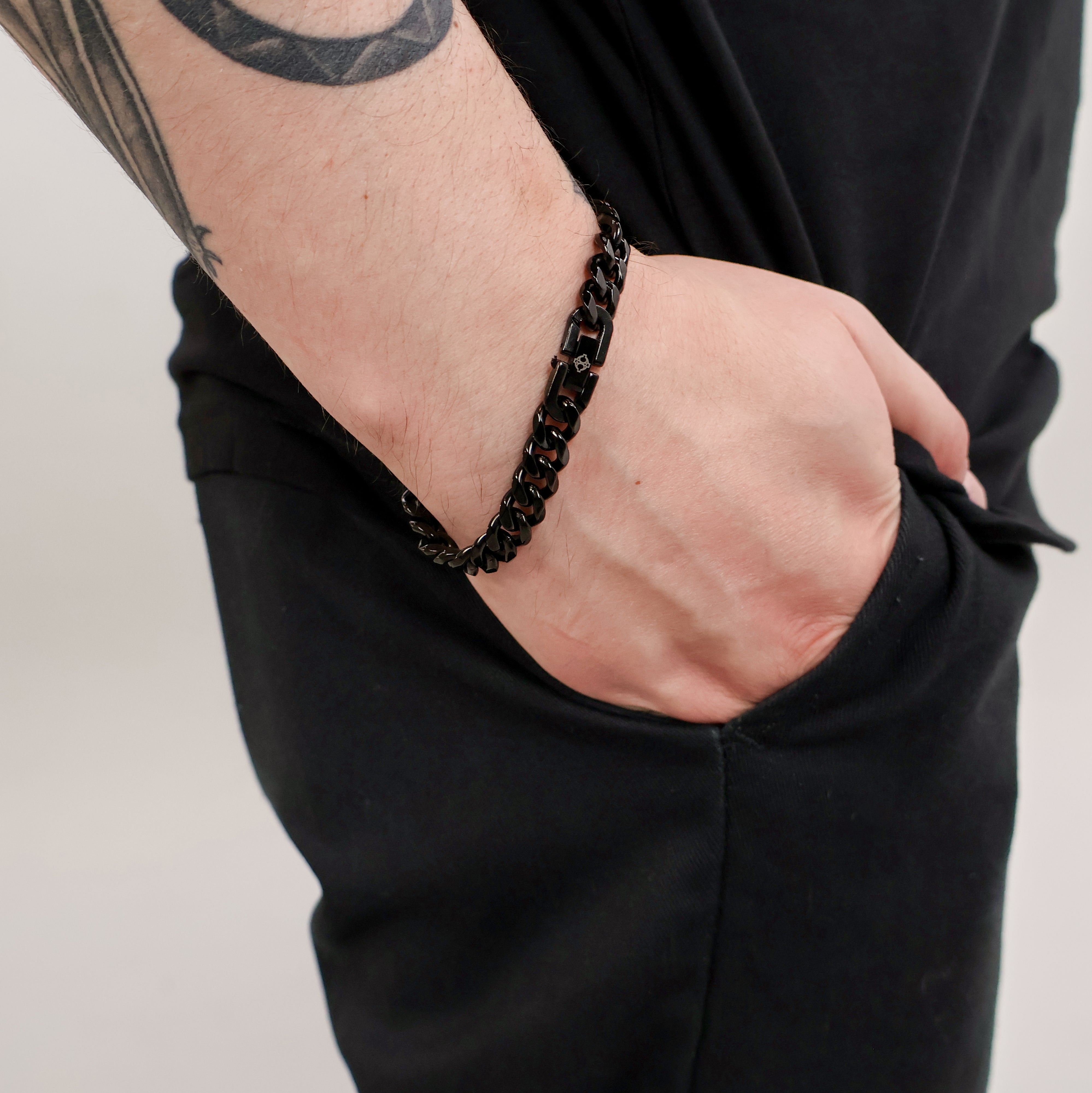 Black Link Bracelet