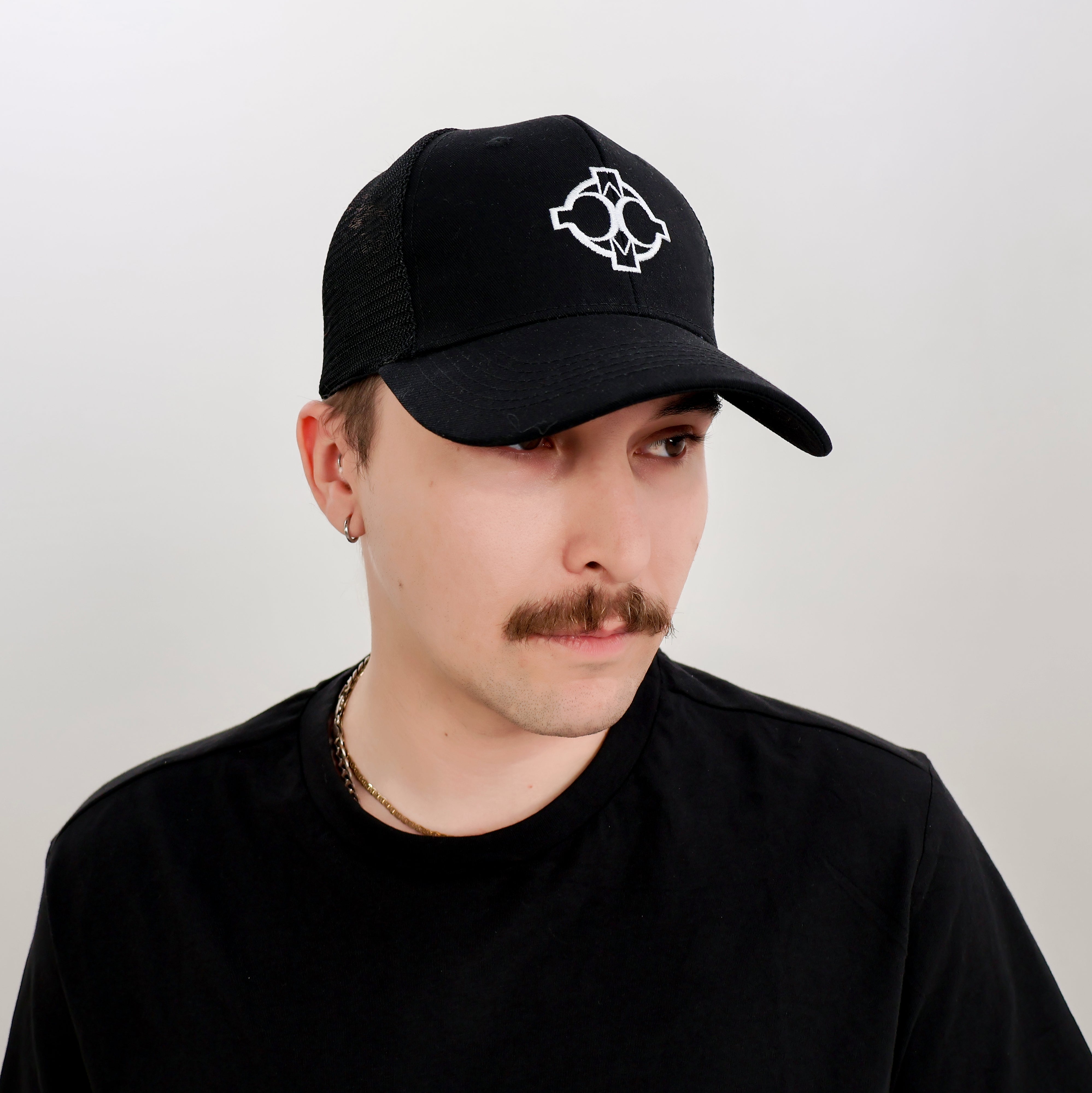 The Charming Misfit Black Trucker Hat