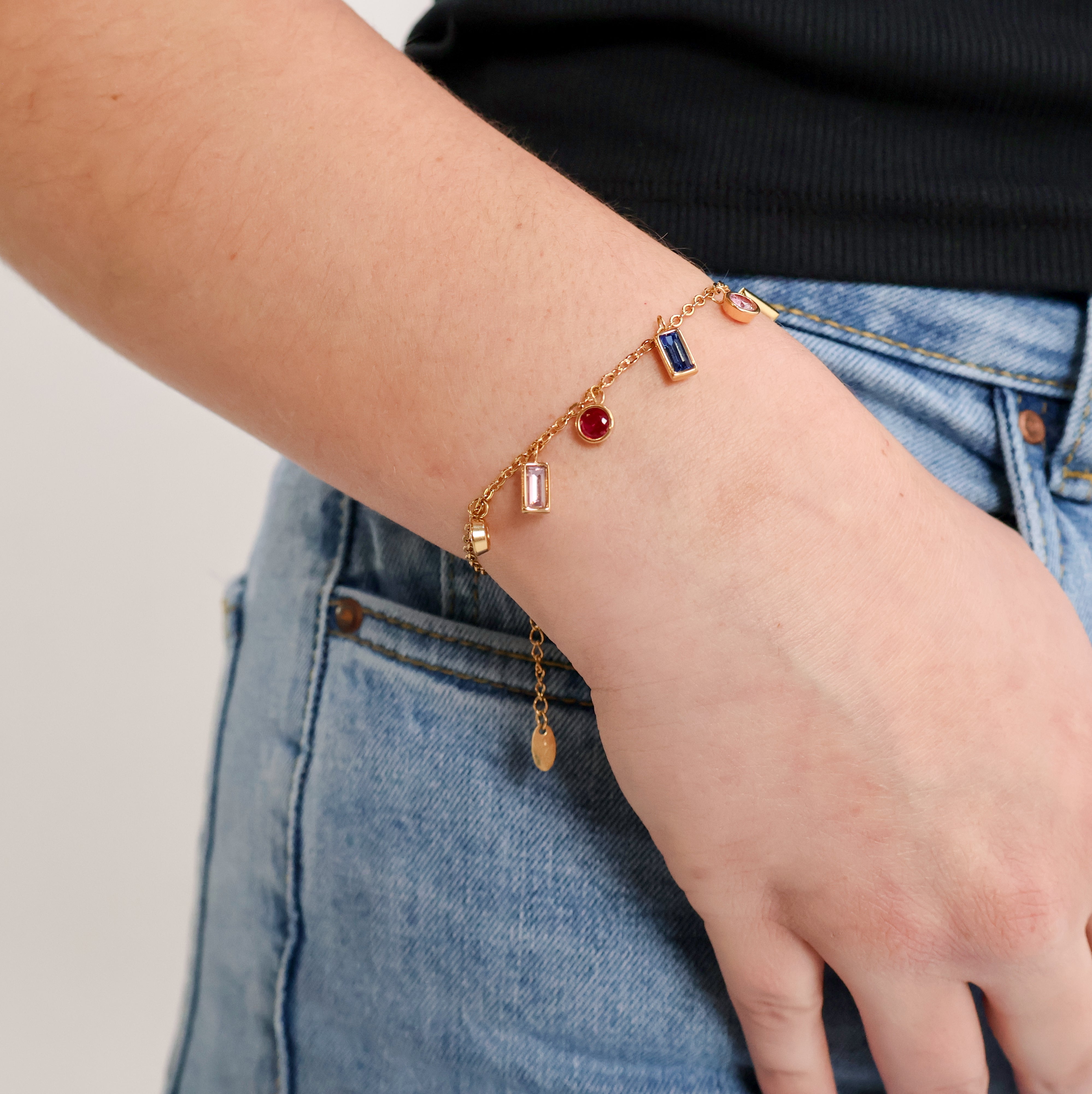 Gem Parade Gold Bracelet