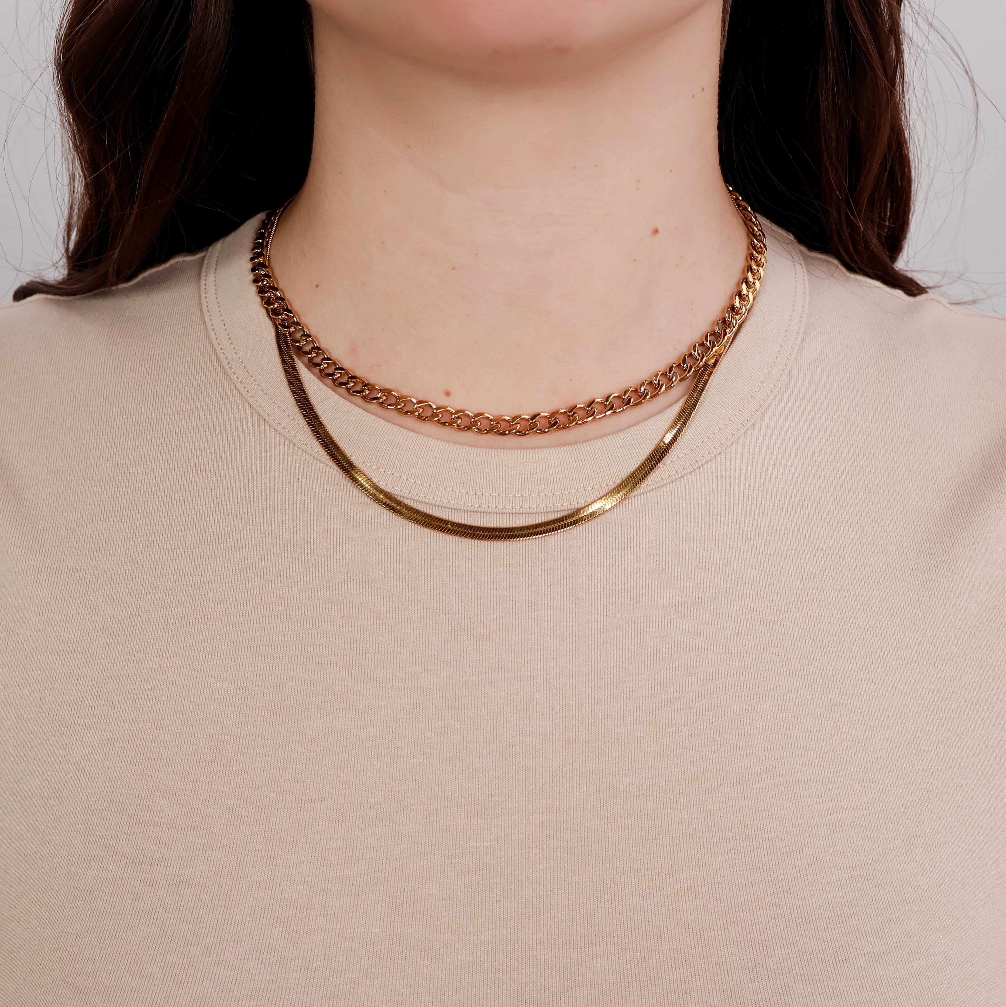 Layered Luxe Gold Necklace